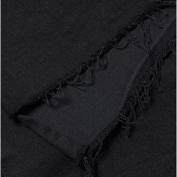 Mother The Insider Mid-Rise Frayed Step-Hem Stretch Crop Not Guilty 26 NWT $228 - Picture 3 of 10